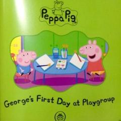 粉红猪小妹---george's first day at playgroup