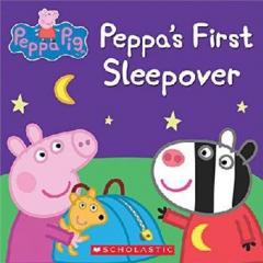 peppa‘s  first sleepover