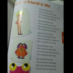 【辰辰唱英文歌】－ My best friend is Mo