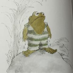 Frog and Toad-A Swim