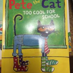 Pete the Cat TOO COOL FOR SCHOOL