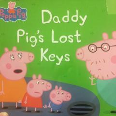 Daddy Pig's lost keys