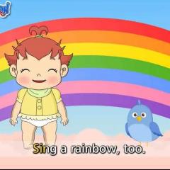 【凯西唱童谣】I can sing a rainbow