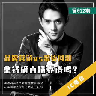 IC电台012 - 小品牌的求生欲：请李佳琦带个货靠谱吗？
