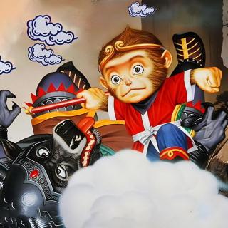 36年前的黑悟空|FC西游记世界--猴子拿着刀和盾牌打妖怪