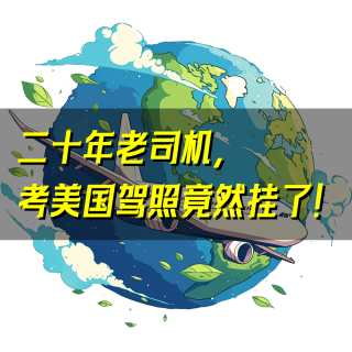围观美利坚 之 二十年老司机考美国驾照，竟然挂了！