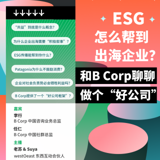ESG怎么帮到出海企业？和B Corp聊聊关于做个“好公司”