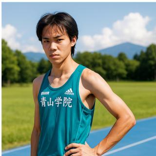 090 2025上海半程马拉松之箱根选手@强风吹拂