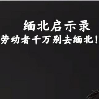 猎奇聊斋之缅北启示录