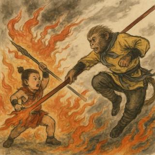 重探《西游记》三昧烈焰欺禅客，一滴甘泉济妖魂