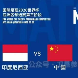 世界杯预选赛亚洲区“印尼vs中国”解说