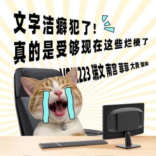 vol.223 文字洁癖犯了！真的是受够现在这些烂梗了 - 不完全淑女