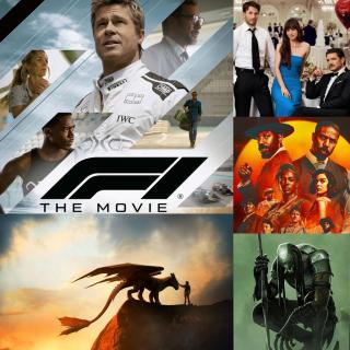 六月电影串烧 F1：狂飙飞车 铁血战士：杀戮之王 罪人 驯龙高手 物质主义者