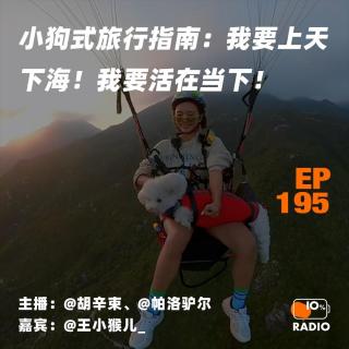 EP195-小狗式旅行指南：我要上天下海！我要活在当下！