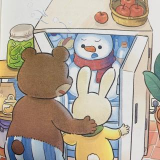 睡前故事2945《鼹鼠的一天》之《冰箱里躲着个雪人》