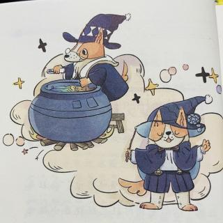 睡前故事2946《鼹鼠的一天》之《变聪明的咒语》