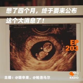 EP203-憋了四个月，终于要来公布这个大消息了！