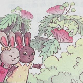 睡前故事3035《小兔的隐身衣》之《和变色龙做朋友》