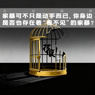 「花饺的播客会客厅」家暴可不只是动手而已，你身边是否也存在着“看不见”的家暴？
