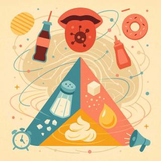 069「社会·消费心理」零食为何停不下来？—被工业设计的《盐糖脂》的诱惑三角