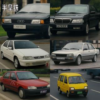 No.175 ️ 中国合资车“三大三小”沉浮录：捷达、富康、夏利们的时代印记