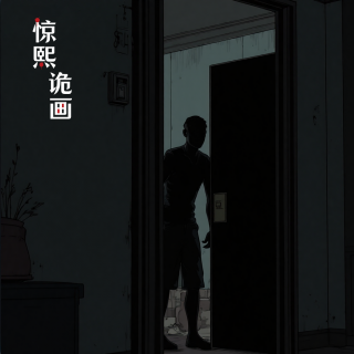 惊熙诡画（046）凌晨三句半！空房间惊魂、他就在你旁边看着你呢...