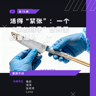 78. 活得“紧张”：一个“草台班子”世界里的普通人