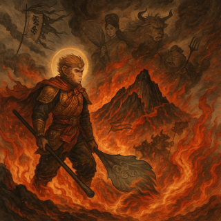 重探《西游记》三借芭蕉扇，风起火焰山