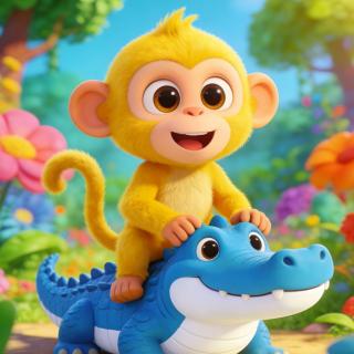 Monkey and crocodile——英语磨耳朵