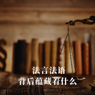 “影响力” I 法言法语的背后蕴藏着什么