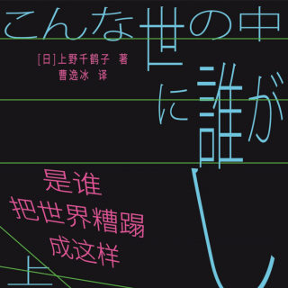 293 老头联盟如何捍卫父权？上野千鹤子新书《是谁把世界糟蹋成这样》