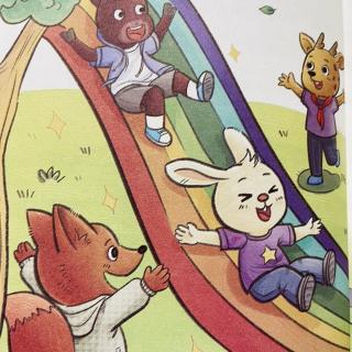 睡前故事3083《彩虹滑梯》之《彩虹滑梯》