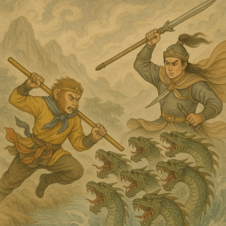 重探《西游记》扫塔夜惊魂，龙宫起风波（86版电视剧改编很大，听听原文吧）