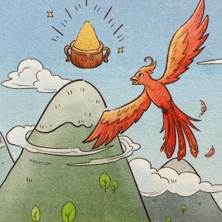 睡前故事3093《彩虹滑梯》之《小公鸡的聚宝盆》