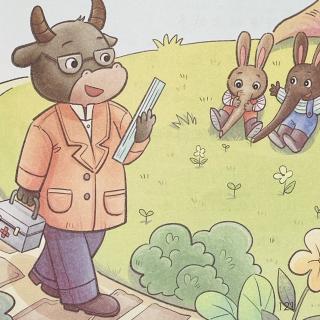 睡前故事3098《彩虹滑梯》之《长鼻子的兔子》