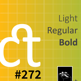 #272：「我确实觉得这个字体不太庄重」