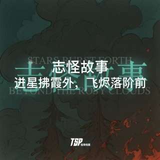 志怪故事：迸星拂霞外，飞烬落阶前