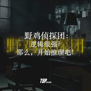 野鸡侦探团：逻辑很强？那么，开始推理吧！