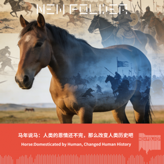 E302：马年说马：人类的恩情还不完，那么改变人类历史吧