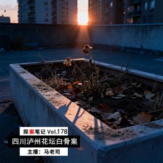 【探案笔记】2026年第一案：四川泸州花坛白骨案 Vol.178