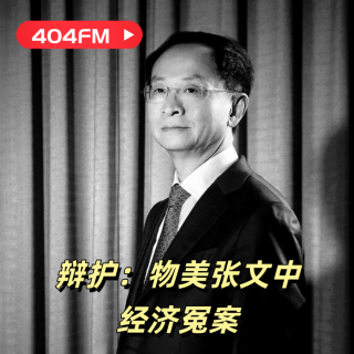 失踪调频X荔枝播客会客厅：辩护：张文中经济冤案 VOL123