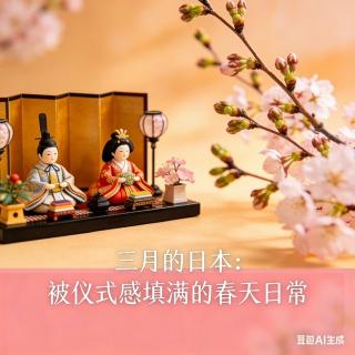 三月的日本（上）从女儿节开始