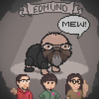 喵喵的结合｜传奇独立创作者埃德蒙（E胖）和他的怪异喵喵们 Vol.85