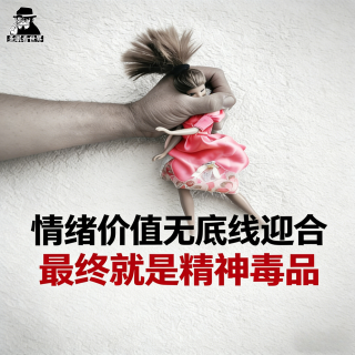 情绪价值无底线迎合最终就是精神毒品-圣眼看世界