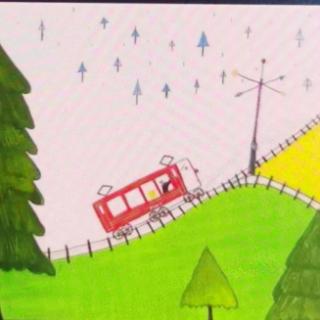 咔哒咔哒电车——绘本故事（战胜挑战，收获成长）