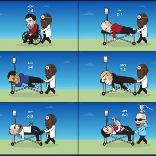 英超无双346 北伦敦悲惨一周，热刺惨败枪手失冠~25/26赛季英超精华（卅一）