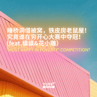 睡桥洞借被窝，铁皮房老鼠屋！究竟谁在穷开心大赛中夺冠！（feat.貘貘&花小雕）