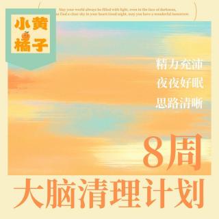 Vol.86 8周大脑清理计划：告别脑雾 提升专注力 改善睡眠！把清晰的脑子养回来