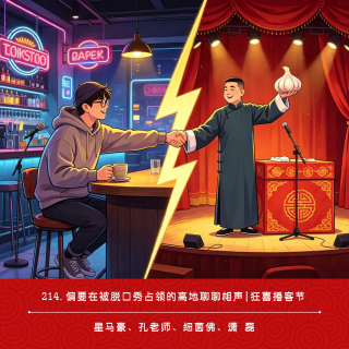 214.偏要在被脱口秀占领的高地聊聊相声 | 狂喜播客节特辑
