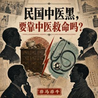 民国中医黑，要靠中医救命吗
